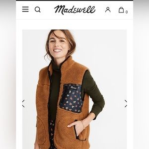 Madewell x penfield teddy fleece. Size medium.
